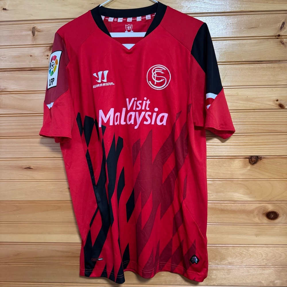 Sevilla Spain FC Soccer Football Jersey Warrior Size Medium